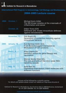 PhD Program 2004-2005