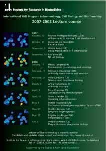 PhD Program 2007-2008