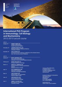 PhD Program 2012-2013